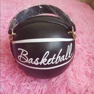 Black Basketball Mini Bag